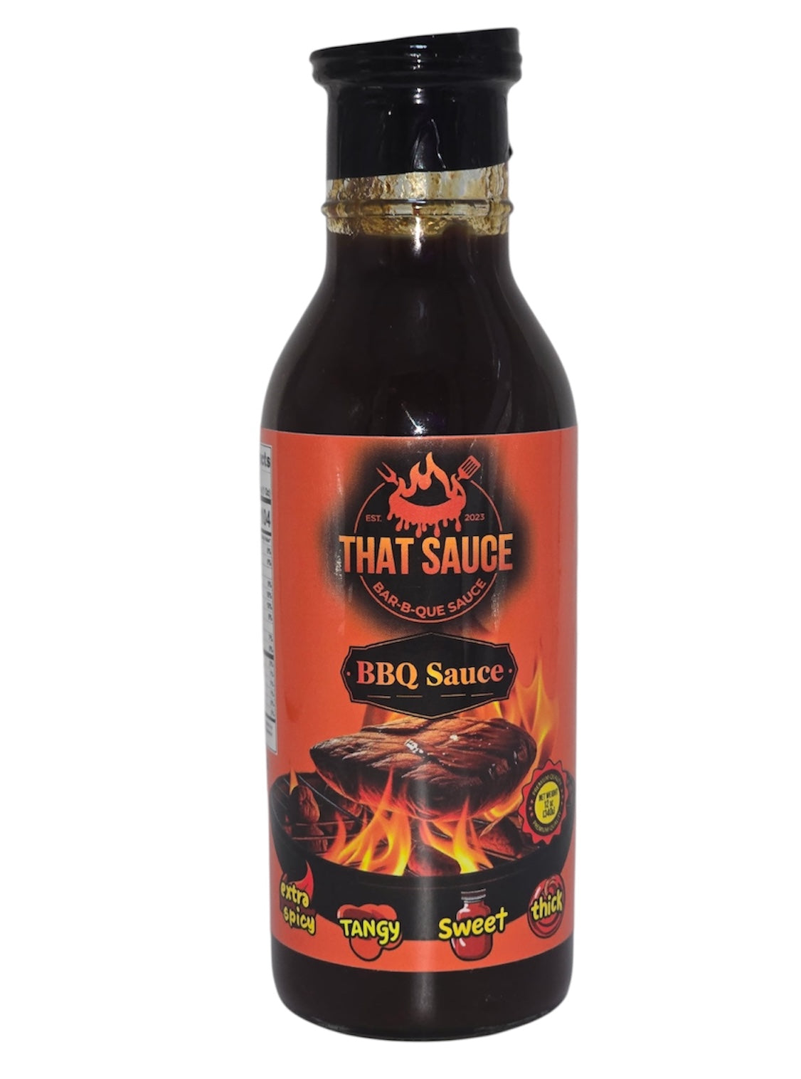 That Sauce Bar-B-Que Sauce, Extra Spicy, 12.0 oz
