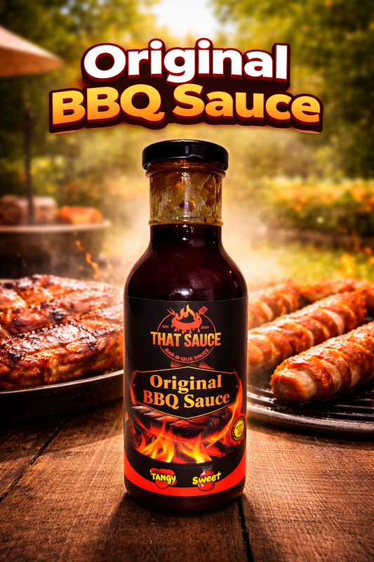 That Sauce Bar-B-Que Sauce, Original, 12.0 oz