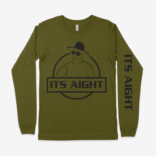 Its Aight LongSleeve (Military)